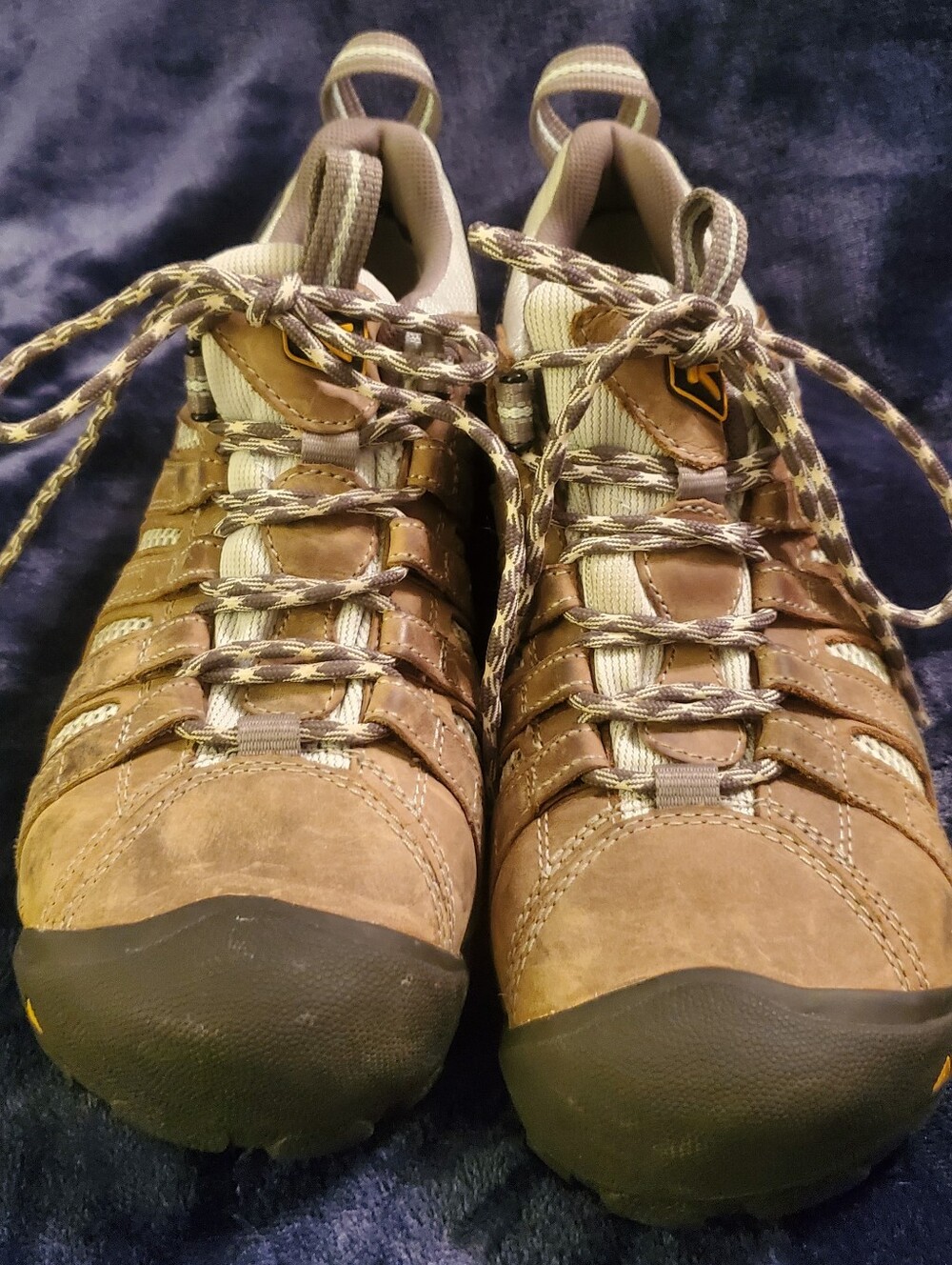 Keen Women's Brown Leather Hiking Trail Shoes